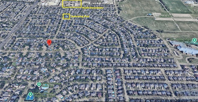 8504 Beatton Ct, Plano, TX 75025 - aerial view of property's location
