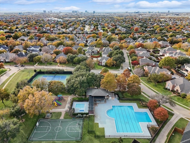 8504 Beatton Ct, Plano, TX 75025 - view of urban area featuring a pool area