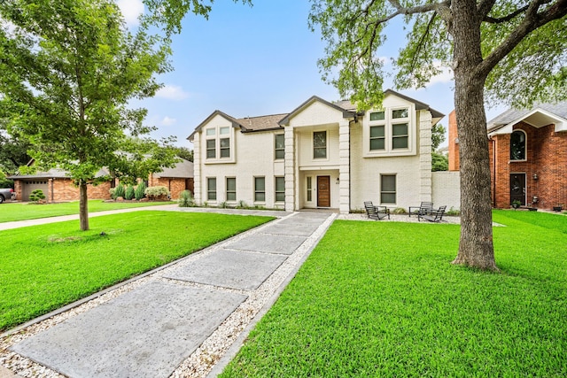 4147 Woodside Knl, Grapevine, TX 76051 - view of front of house featuring a front lawn