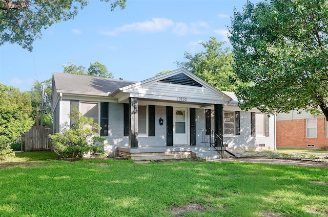 10230 Kilkenny Pl, Dallas, TX 75228 - view of front of property with covered porch and brick siding