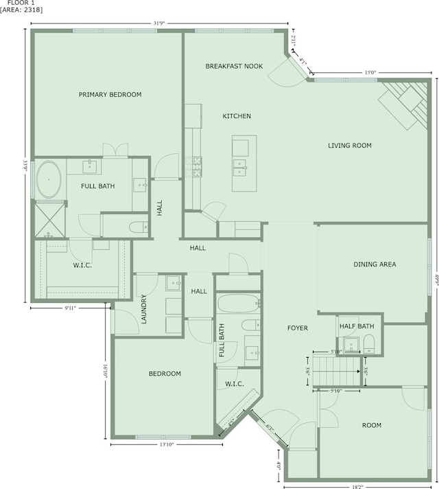 3323 Royal Ridge Dr, Rockwall, TX 75087 - view of floor plan / room layout