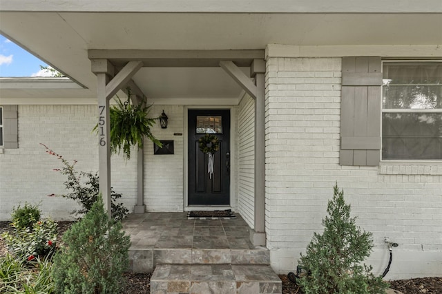 7516 Deaver Dr, North Richland Hills, TX 76180 - property entrance with brick siding