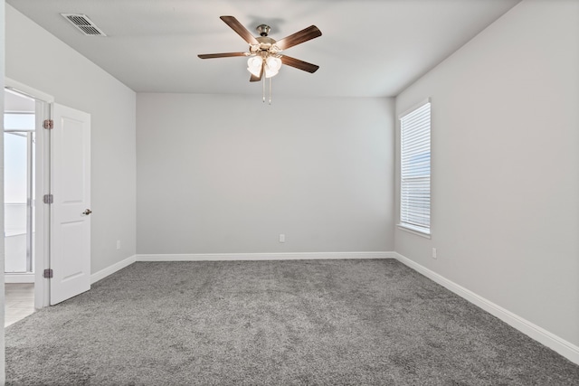 724 Cromane Rd, Fort Worth, TX 76052 - carpeted empty room with healthy amount of natural light and a ceiling fan