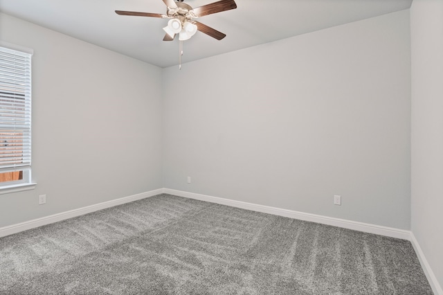 724 Cromane Rd, Fort Worth, TX 76052 - spare room featuring a ceiling fan and carpet floors