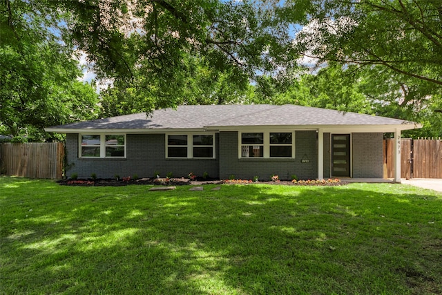 2473 W Five Mile Pkwy, Dallas, TX 75233 - single story home featuring brick siding and roof with shingles