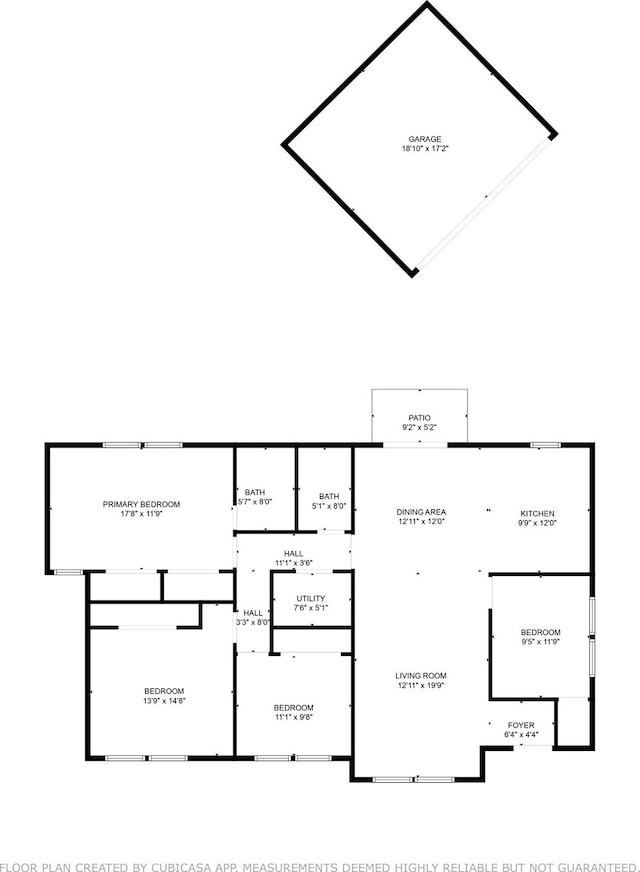 2473 W Five Mile Pkwy, Dallas, TX 75233 - view of room layout