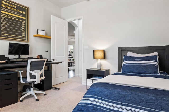 2542 Morgan Ln, Trophy Club, TX 76262 - carpeted bedroom with a desk