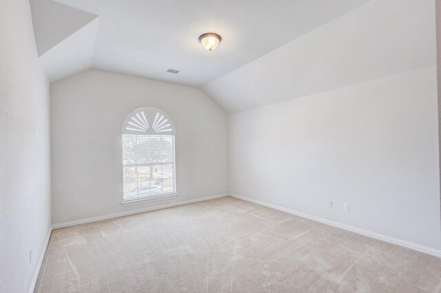 7101 Bickers Dr, Rowlett, TX 75089 - bonus room featuring light carpet and vaulted ceiling
