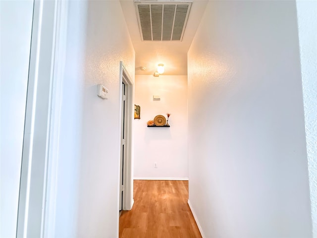 3541 Cripple Creek Trl, Fort Worth, TX 76262 - hallway with baseboards and light wood-style floors