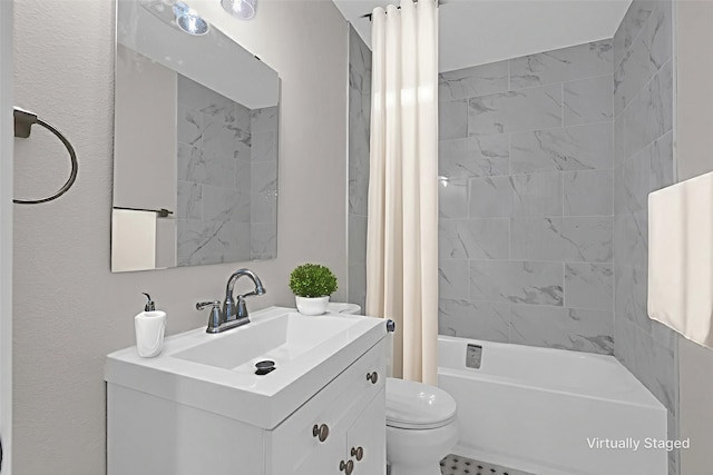 5274 Questa Dr, Abilene, TX 79605 - full bathroom with vanity and shower / tub combo