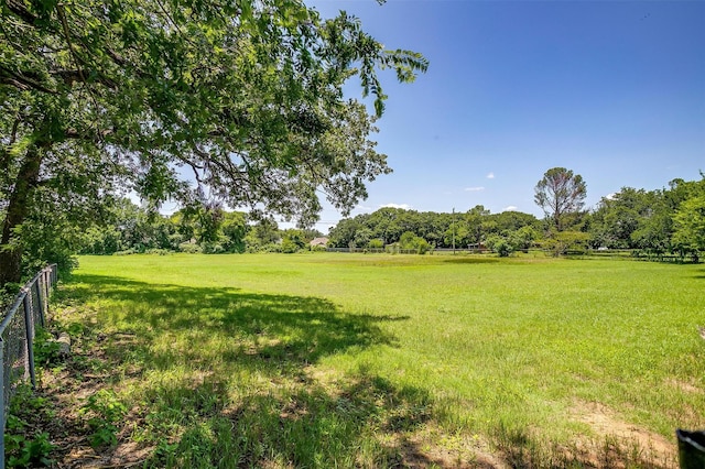 302 S Fox Ln, Burleson, TX 76028 - view of yard with a view of countryside