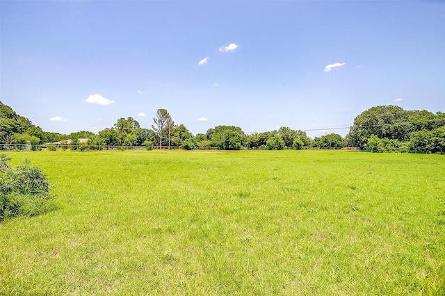 302 S Fox Ln, Burleson, TX 76028 - view of grassy yard with a view of countryside