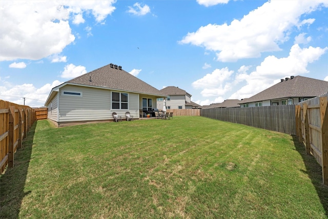 3401 Beutel Rd, Lorena, TX 76655 - back of property featuring a fenced backyard and a patio