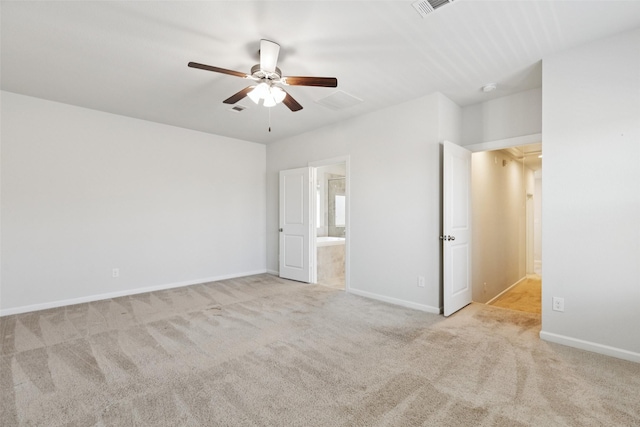 905 Plaza Ln, Argyle, TX 76226 - unfurnished bedroom featuring carpet, ensuite bath, and a ceiling fan