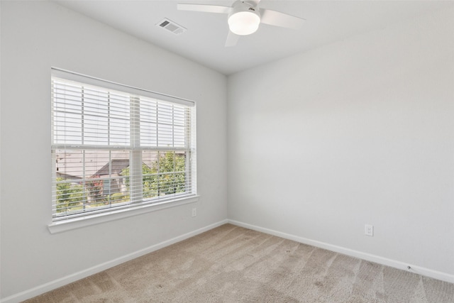 905 Plaza Ln, Argyle, TX 76226 - carpeted empty room with plenty of natural light and a ceiling fan