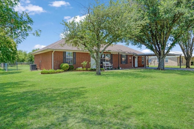 900 Amy Way, Bonham, TX 75418 - view of front facade featuring brick siding
