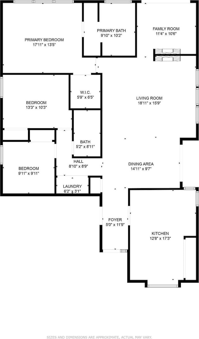 8311 Paxson Trl, Dallas, TX 75249 - view of property floor plan