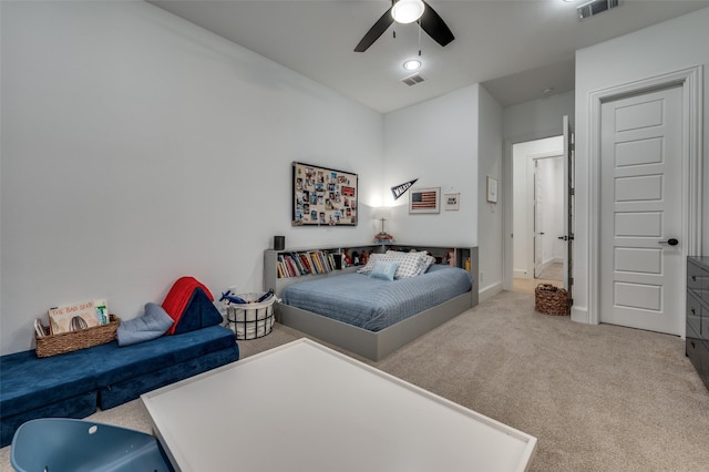11405 Antler Ridge Way, Argyle, TX 76226 - carpeted bedroom featuring ceiling fan and baseboards