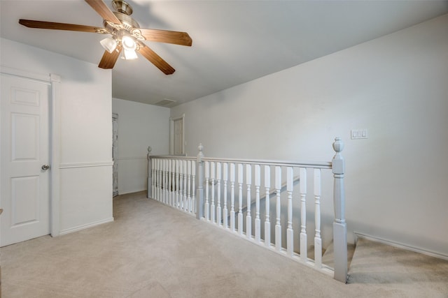 191 Black Forest Dr, Pottsboro, TX 75076 - spare room with carpet flooring and a ceiling fan