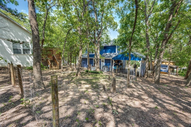191 Black Forest Dr, Pottsboro, TX 75076 - back of house
