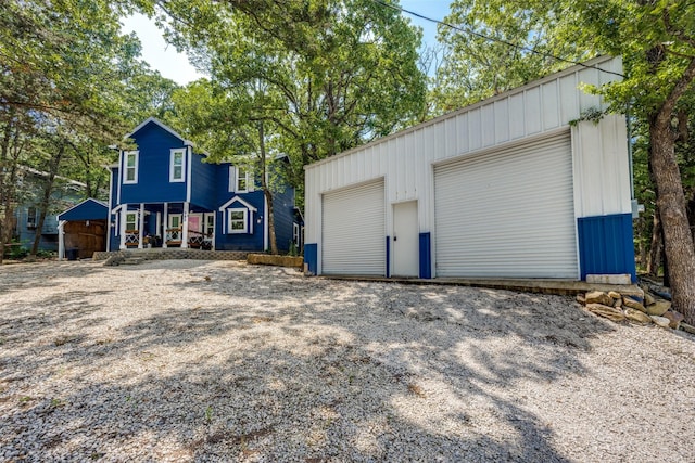 191 Black Forest Dr, Pottsboro, TX 75076 - view of detached garage