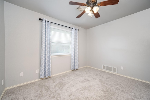 710 Northridge St, Denton, TX 76201 - empty room featuring carpet floors and a ceiling fan