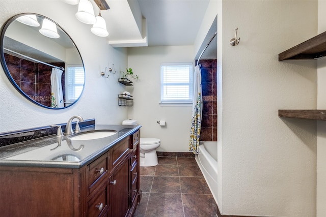 710 Northridge St, Denton, TX 76201 - full bath with vanity and shower / bath combo
