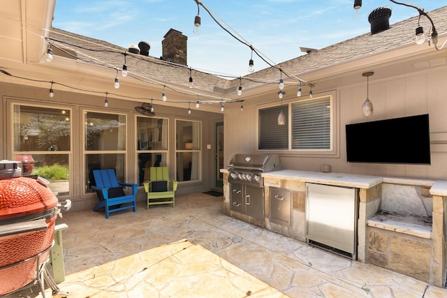 6207 Crested Butte Dr, Dallas, TX 75252 - view of patio / terrace featuring area for grilling