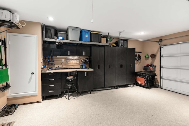 6207 Crested Butte Dr, Dallas, TX 75252 - garage with recessed lighting