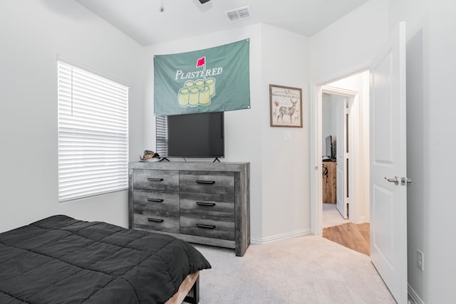 1447 Rolling Fox Dr, Forney, TX 75126 - carpeted bedroom featuring baseboards and ceiling fan