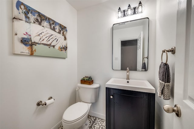 5914 Brookhill Ln, Frisco, TX 75034 - bathroom with toilet and vanity