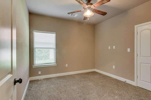 924 Via Barcelona, Mesquite, TX 75150 - empty room featuring carpet and ceiling fan