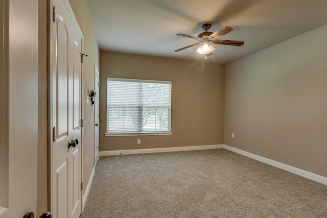 924 Via Barcelona, Mesquite, TX 75150 - carpeted spare room with a ceiling fan and baseboards