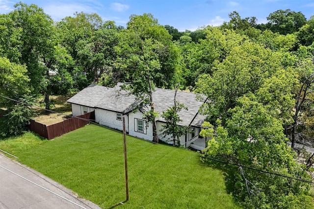 431 W Texas St, Denison, TX 75020 - aerial view of property and surrounding area
