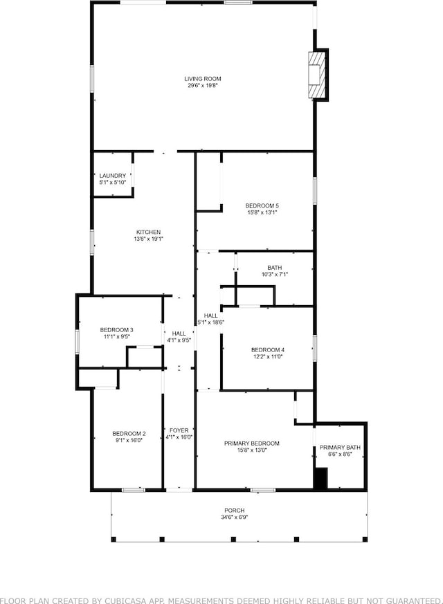 431 W Texas St, Denison, TX 75020 - view of floor plan / room layout
