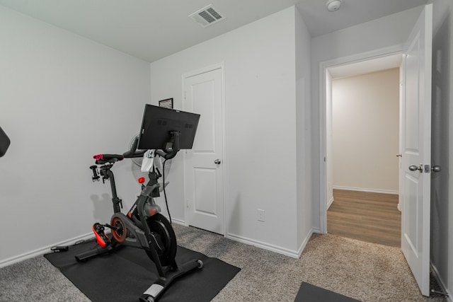 3216 Everly Dr, Fate, TX 75189 - exercise area featuring carpet flooring and baseboards