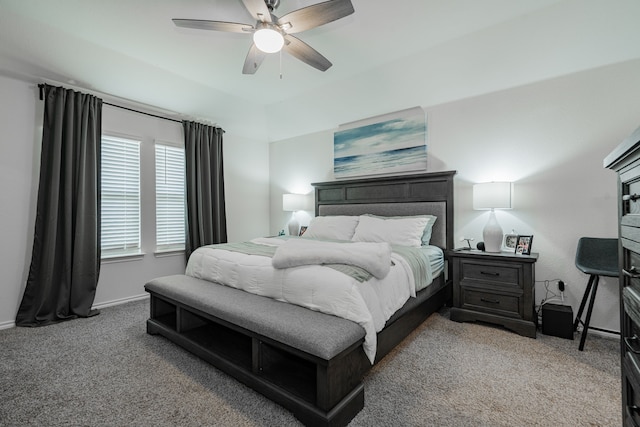 3216 Everly Dr, Fate, TX 75189 - bedroom featuring light colored carpet and ceiling fan