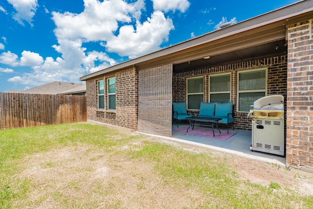 3216 Everly Dr, Fate, TX 75189 - view of yard with a patio