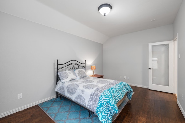 3912 Appleton Ln, Flower Mound, TX 75022 - bedroom featuring wood finished floors and lofted ceiling