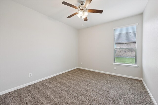 1083 Admiral Dr, Azle, TX 76020 - carpeted empty room featuring healthy amount of natural light and ceiling fan