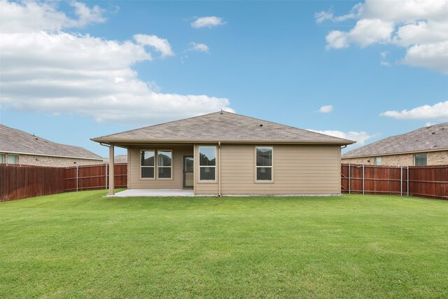 1083 Admiral Dr, Azle, TX 76020 - back of house featuring a patio area and a fenced backyard