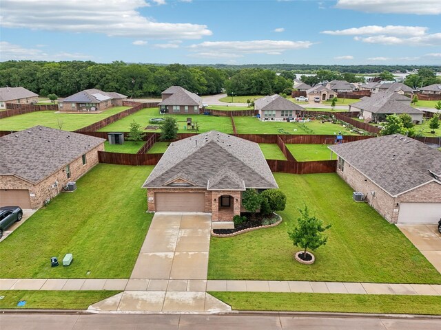 1083 Admiral Dr, Azle, TX 76020 - aerial perspective of suburban area