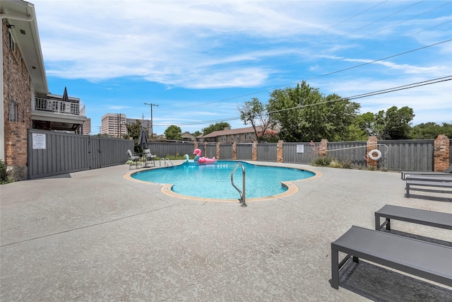 5835 E University Blvd Unit D, Dallas, TX 75206 - view of pool with a patio