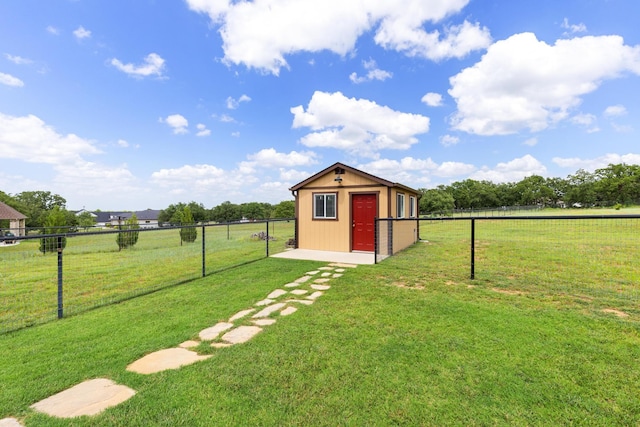 301 Aviara Ct, Poolville, TX 76487 - view of yard with an outdoor structure