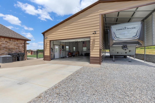 301 Aviara Ct, Poolville, TX 76487 - garage with driveway