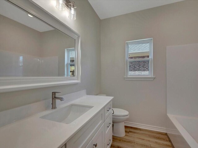 108 Saddle Brook Dr, Lufkin, TX 75904 - bathroom with vanity and wood finished floors