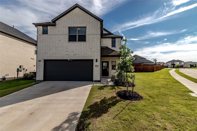 2208 Wexford Way, Forney, TX 75126 - traditional home with brick siding, a garage, and concrete driveway