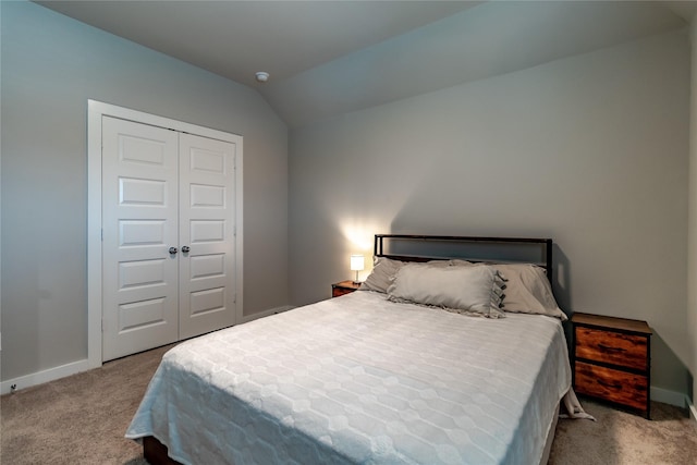 2208 Wexford Way, Forney, TX 75126 - carpeted bedroom with vaulted ceiling and a closet