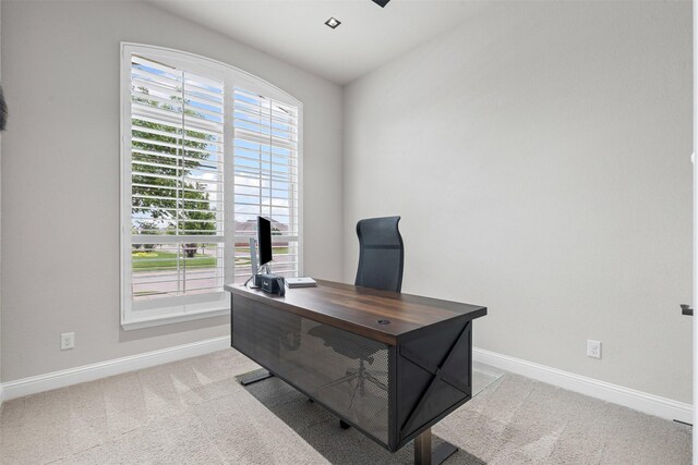 301 Prairie Oak Ct, Burleson, TX 76028 - office space with baseboards and carpet flooring