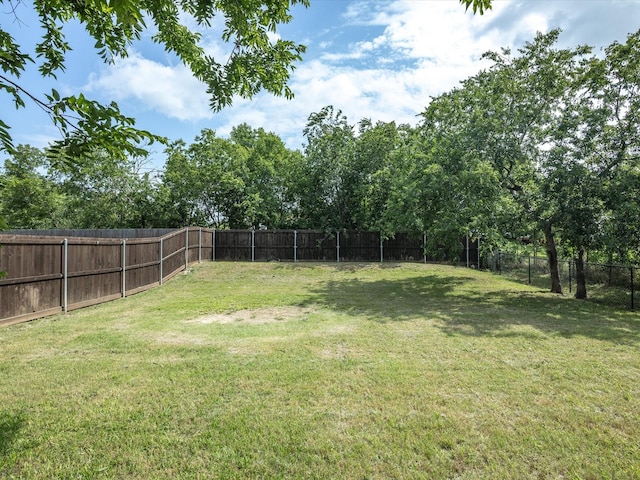 309 E 3rd St, Maypearl, TX 76064 - view of fenced backyard